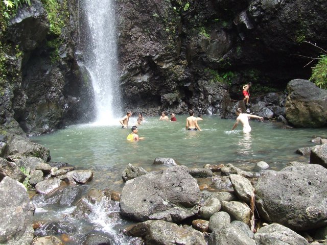 95- Baignade aux trois cascades 